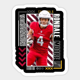 Rondale Moore Paper Poster Version 10 Sticker